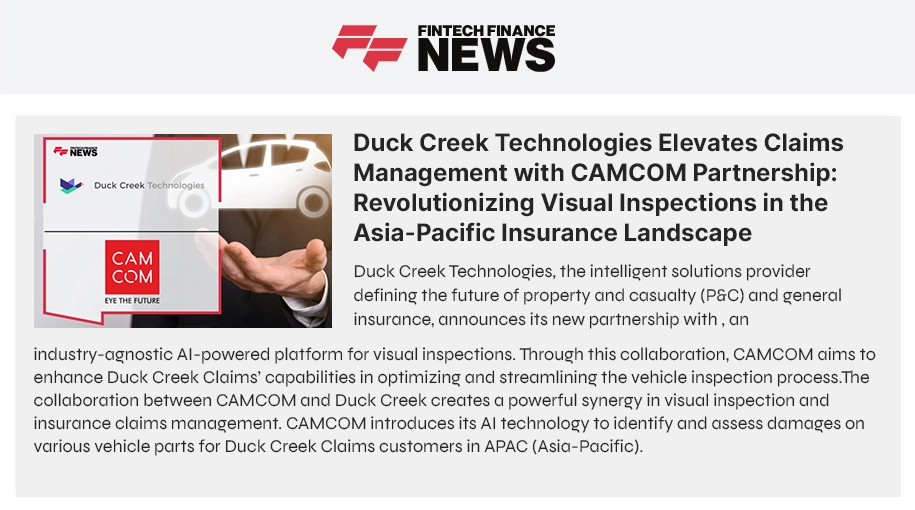 Duck Creek Technologies Elevates Claims Management with CAMCOM Partnership